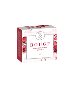 Rouge 8 In 1 All Natural Red Soap